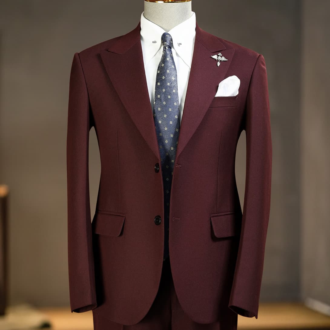 Bộ Vest Đỏ Cherry 1