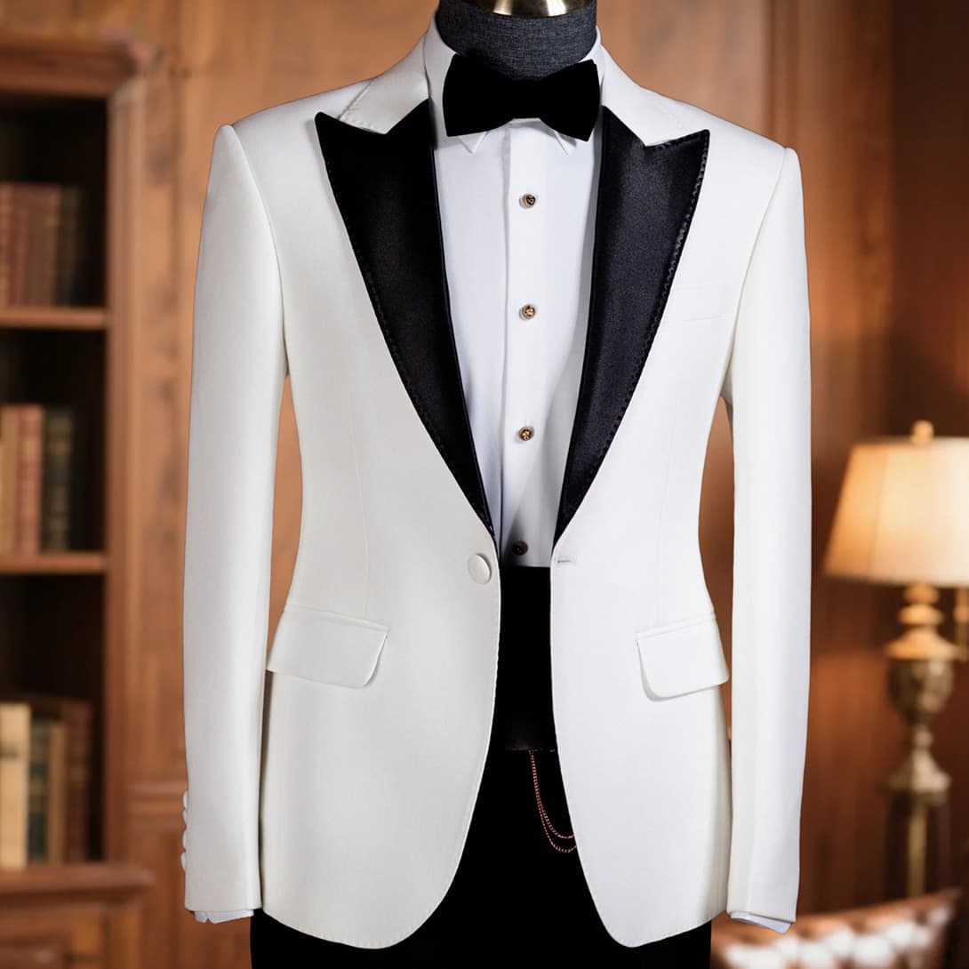 Bộ Vest Trắng Sam Nhọn 1