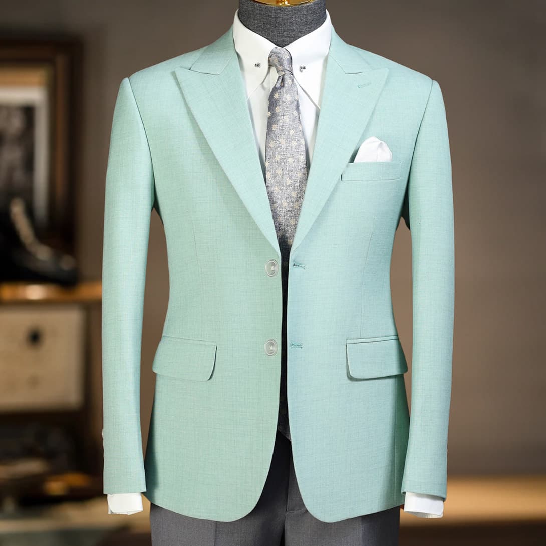 Bộ Vest Xanh Mint 1