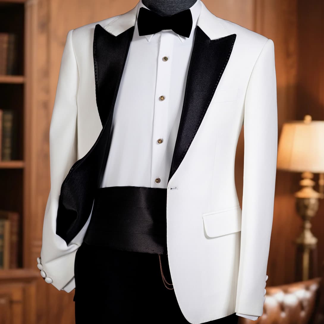 Bộ Vest Trắng Sam Nhọn 2