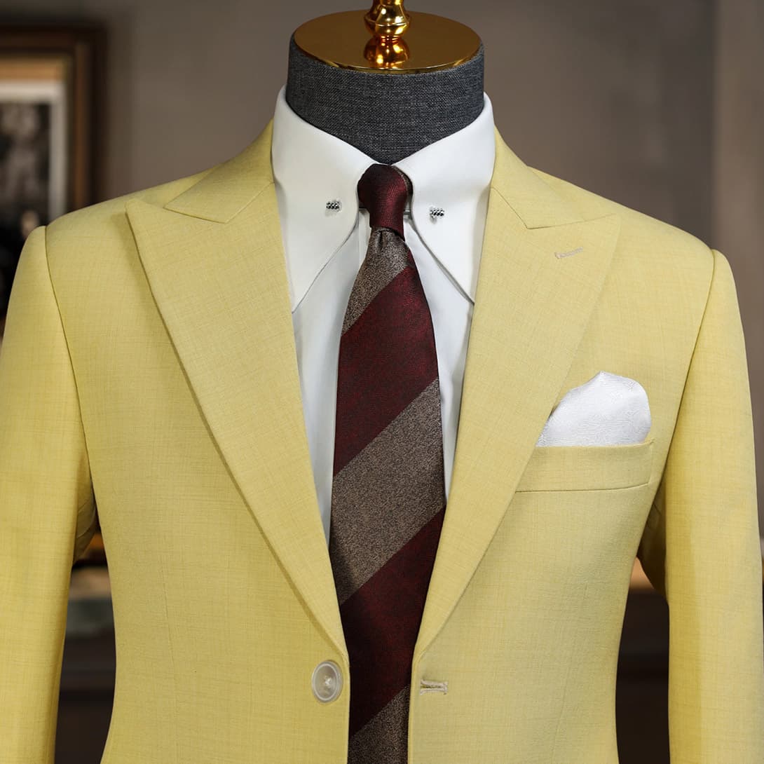 Bộ Vest Vàng Nhạt 2