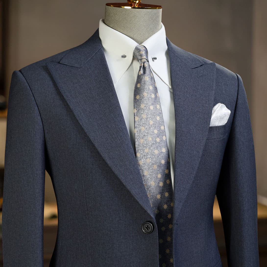 Bộ Vest Xám Xanh 2