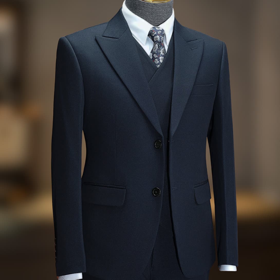 Bộ Vest Xanh Đen 2