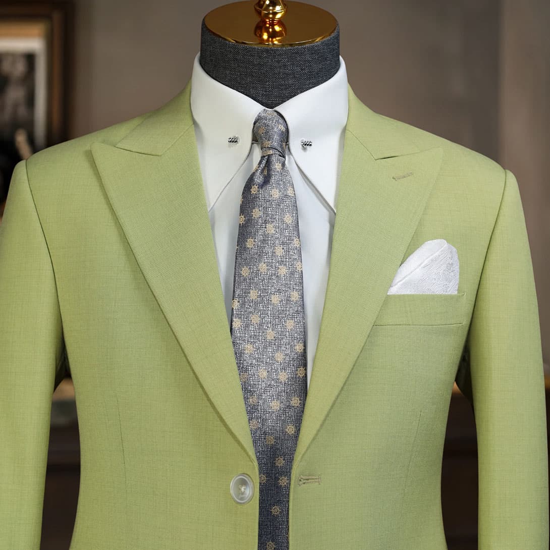 Bộ Vest Xanh Lá Nhạt 2