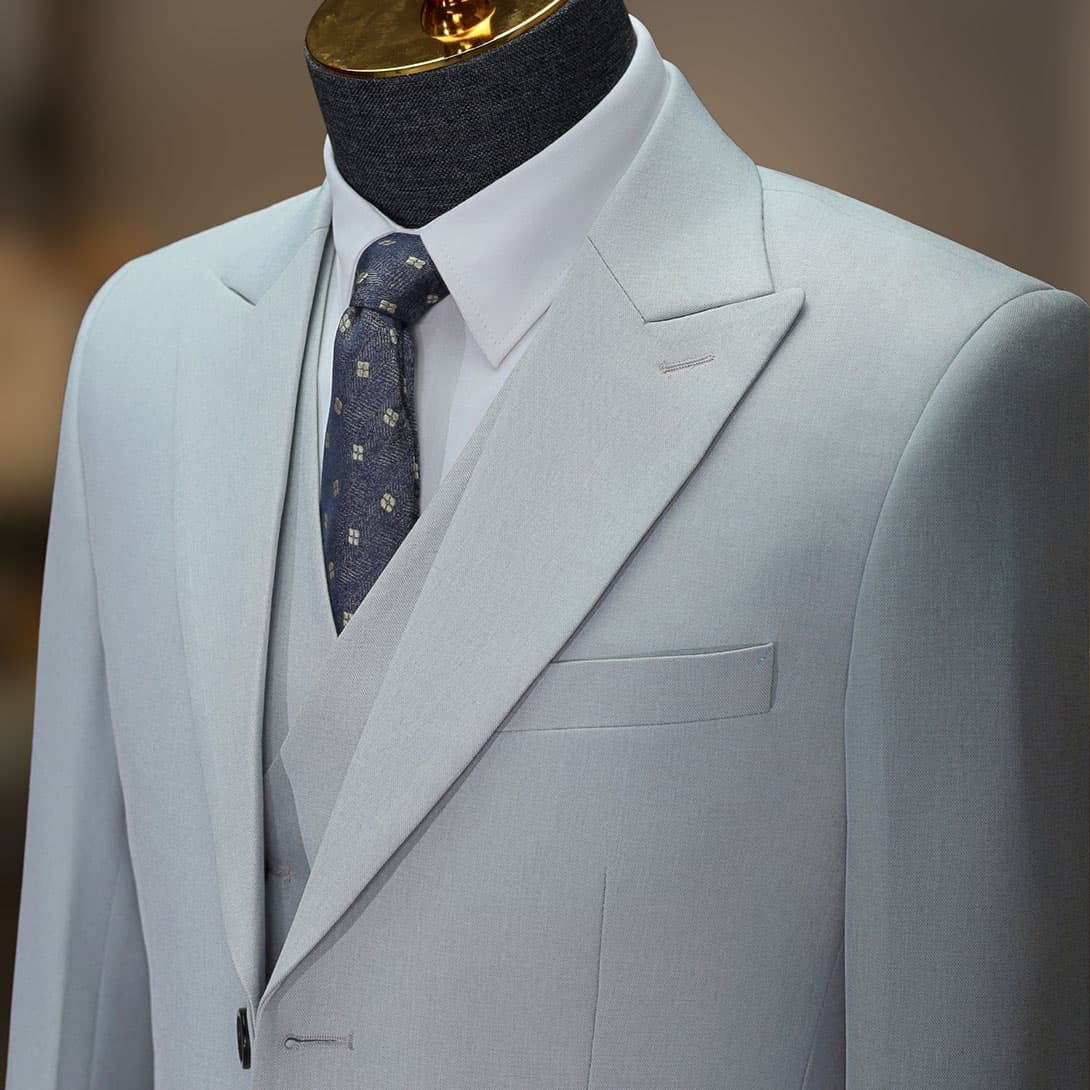 Bộ Vest Xanh Nhạt 2