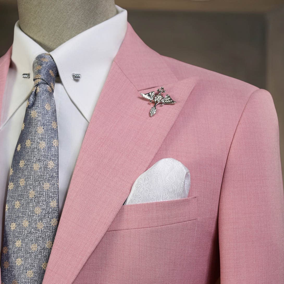 Bộ Vest Hồng Pastel 3