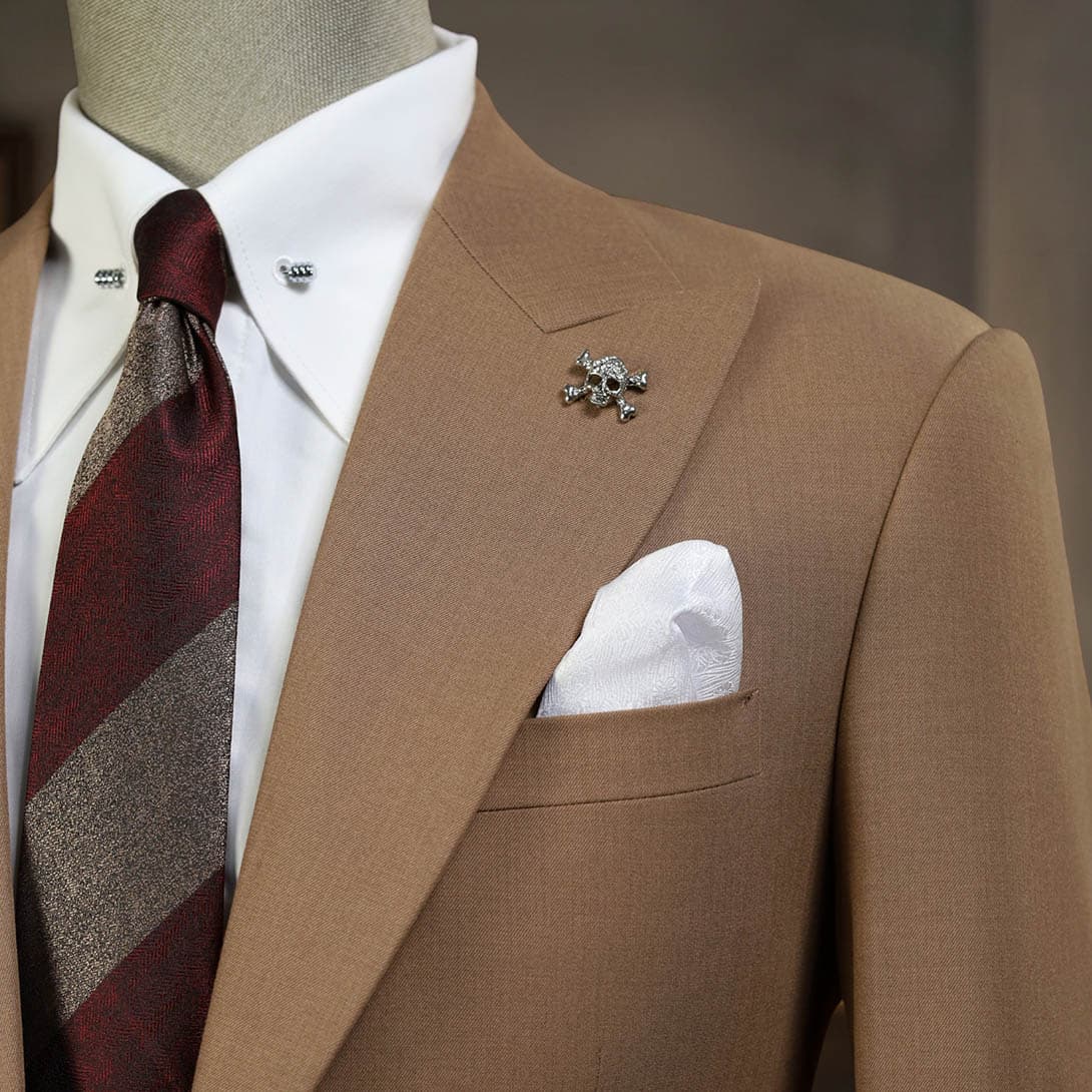 Bộ Vest Nâu Đậm 3