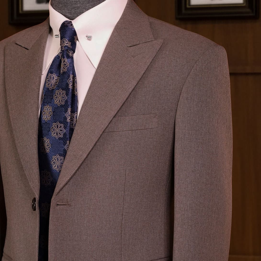 Bộ Vest Xám Nâu 3