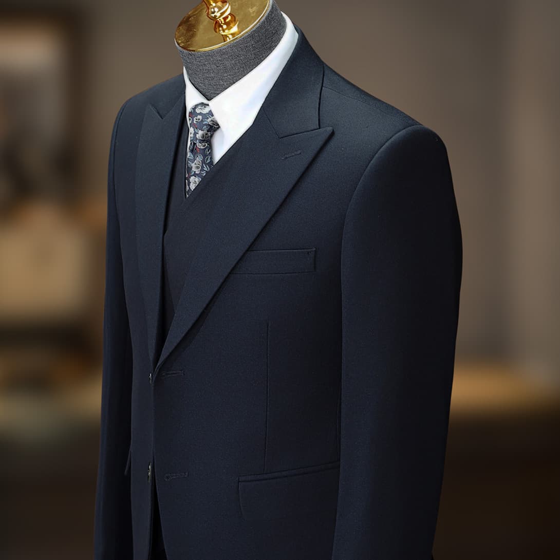 Bộ Vest Xanh Đen 3