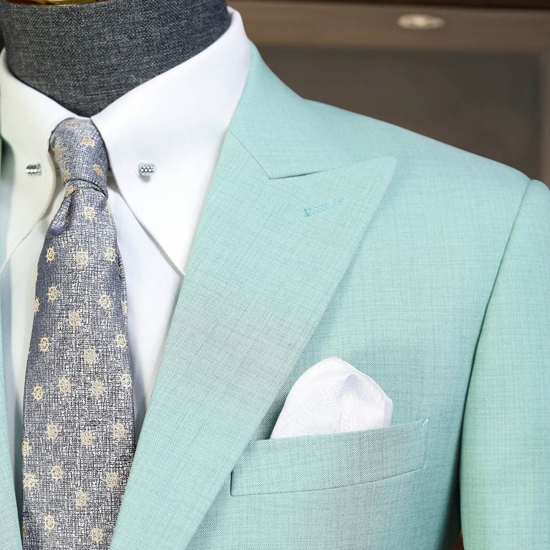 Bộ Vest Xanh Mint 3