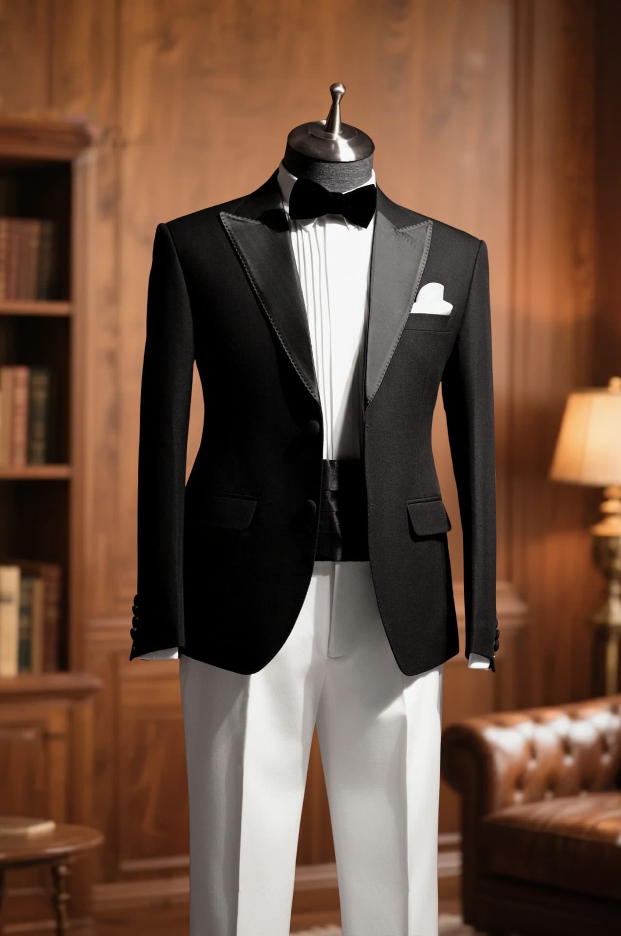 Bộ Vest Đen Sam Nhọn 1