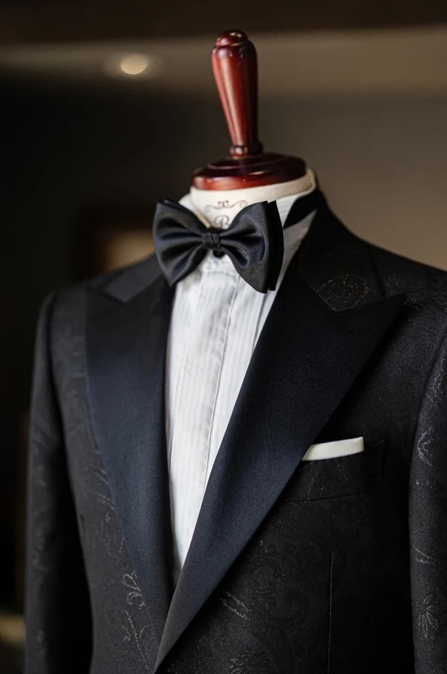 Bộ Vest Đen Sam Họa Tiết 2