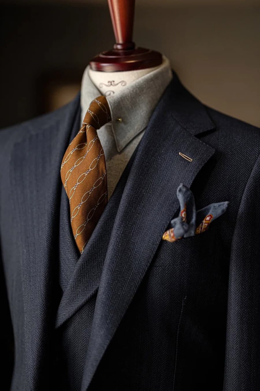 Bộ Vest Đen Kẻ Xước 2