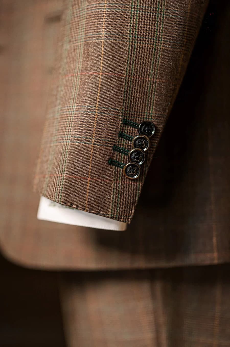 Bộ Vest Caro Nâu Trầm 3