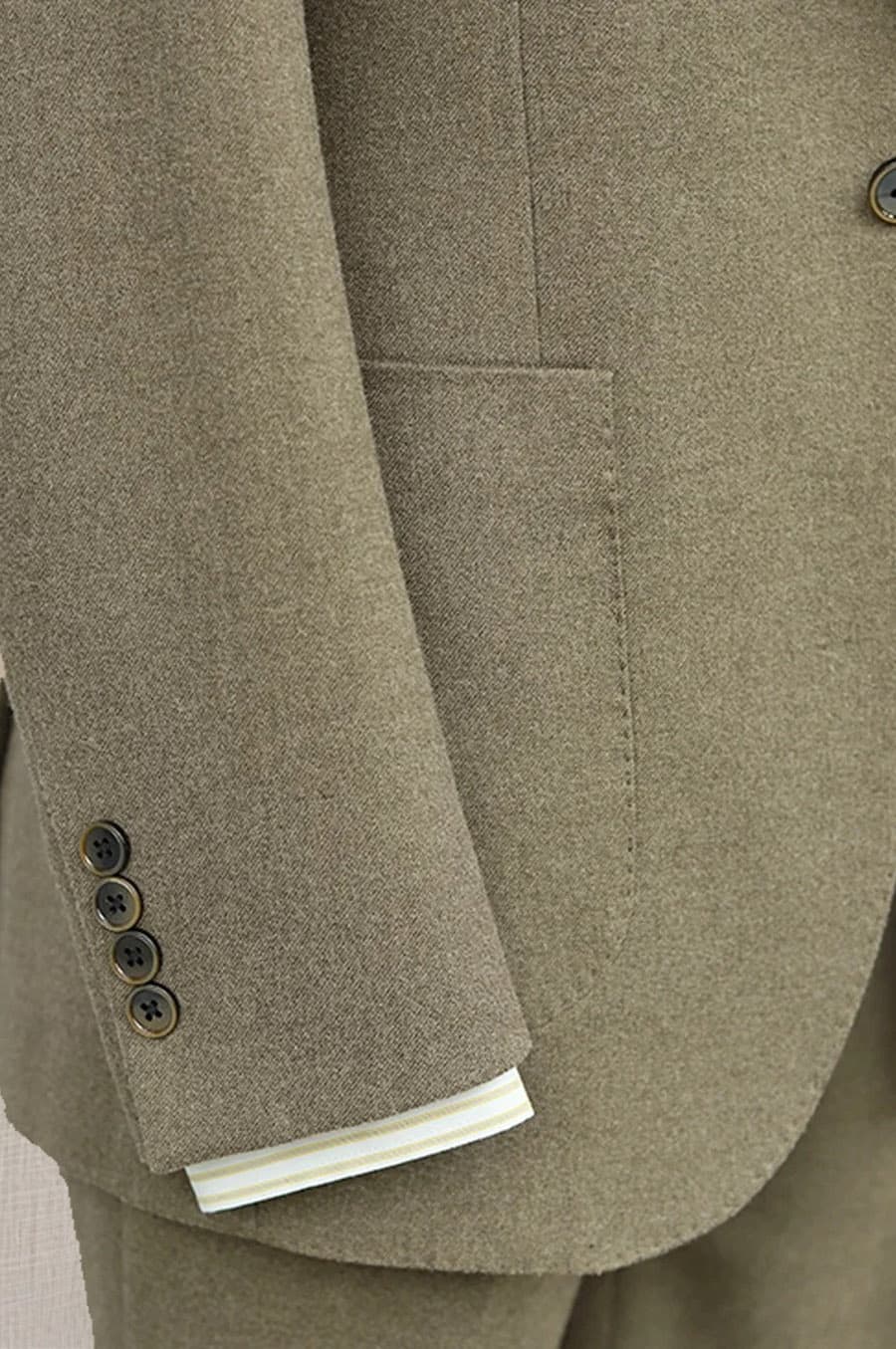 Bộ Vest Xanh Rêu Sẫm 3