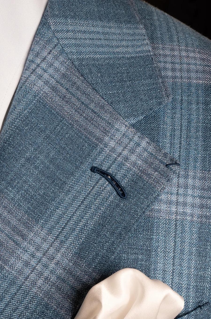 Bộ Vest Caro Xanh 2