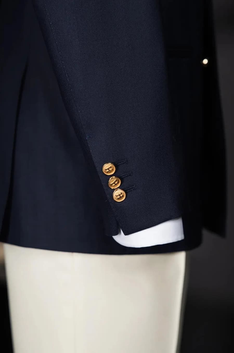 Bộ Vest Xanh Than Cúc Đồng 4