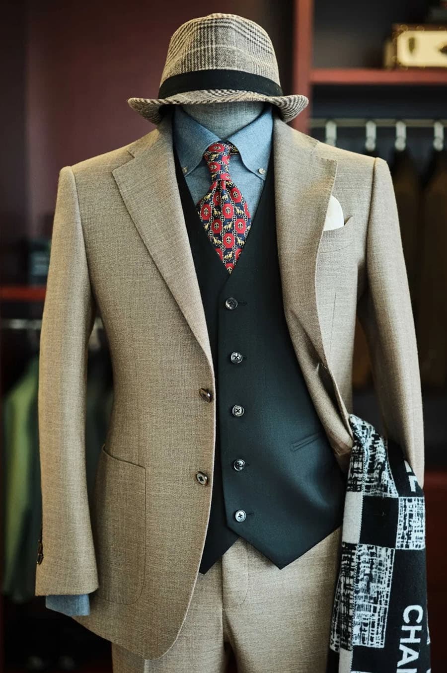 Bộ Vest Vàng Cát 1