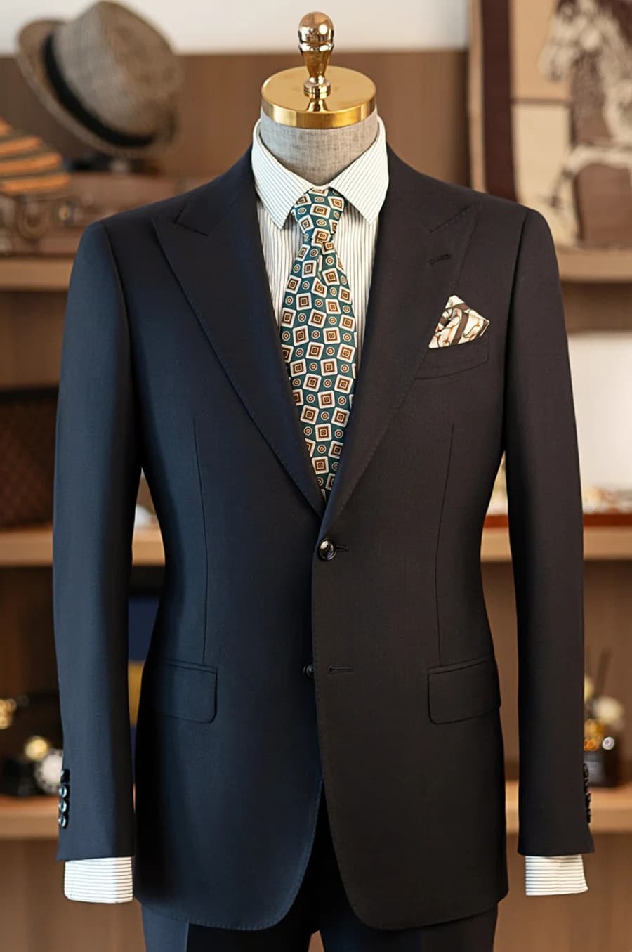 Bộ Vest Đen Than 2 Cúc 1