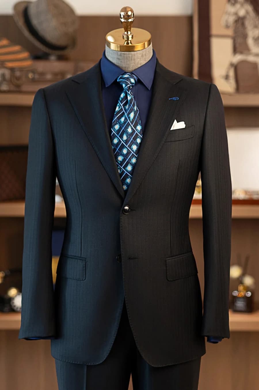 Bộ Xanh Đen Vân Chìm 1