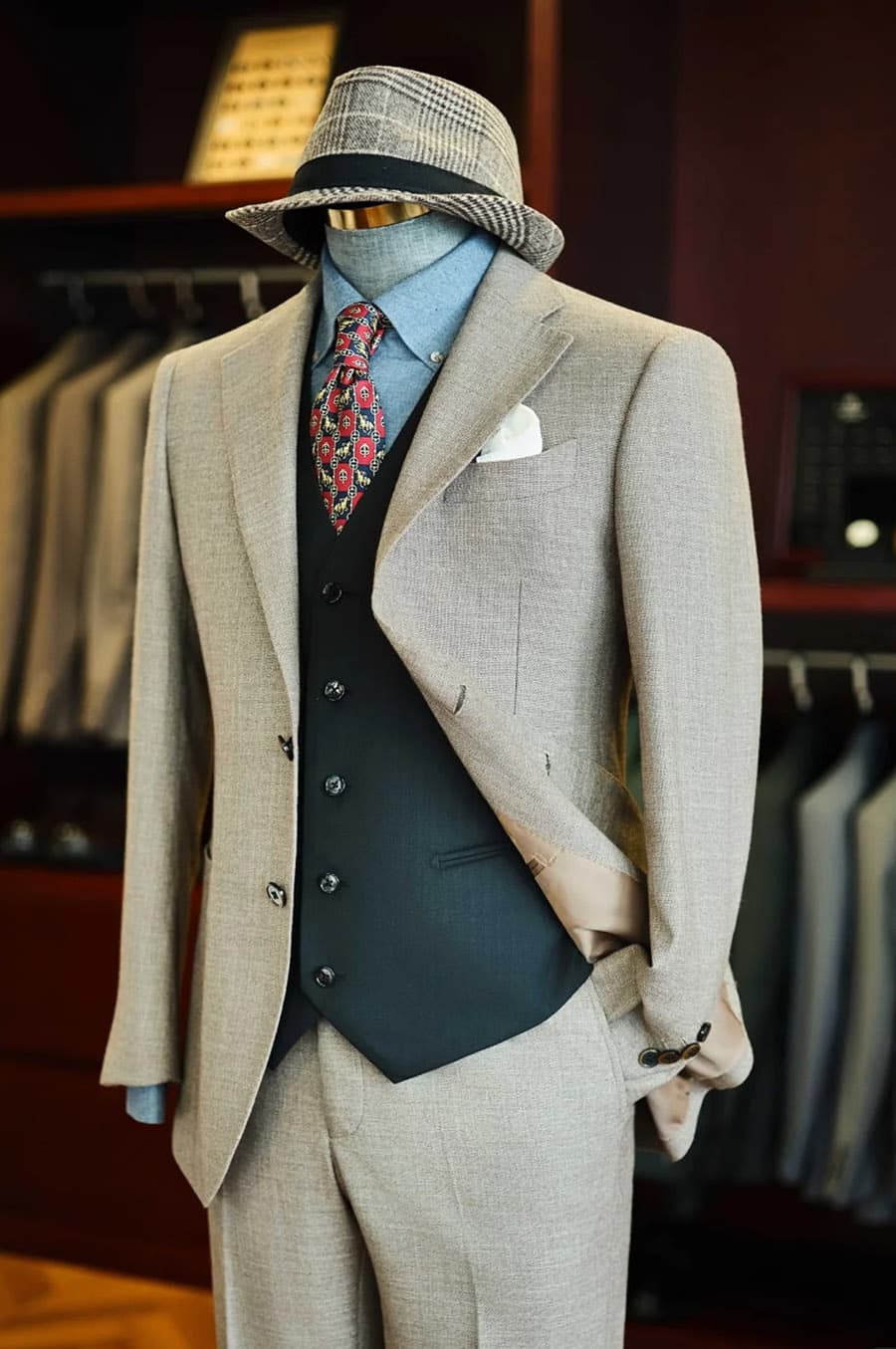 Bộ Vest Vàng Cát 2