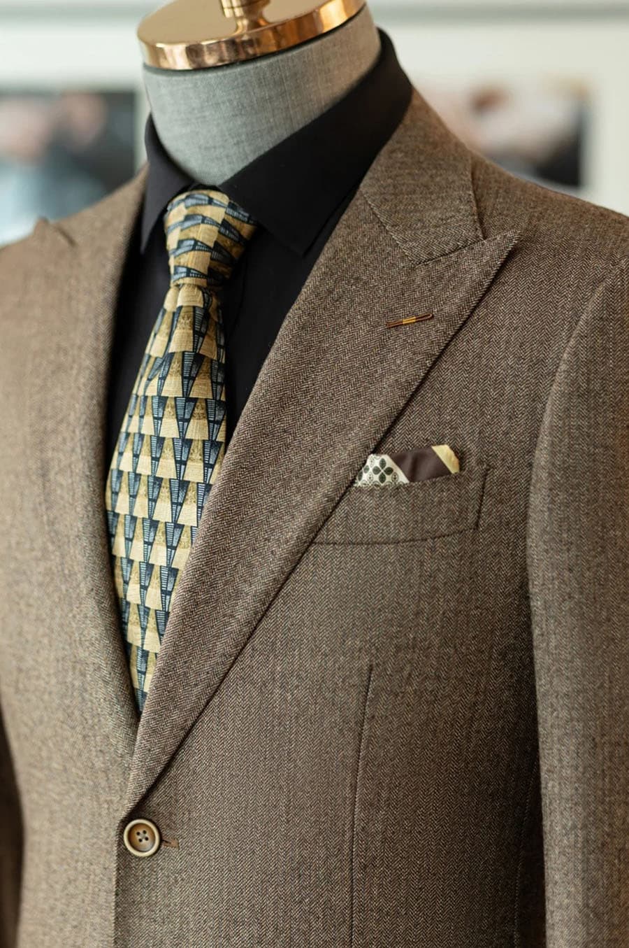 Bộ Vest Nâu Hạt Dẻ Trầm 3