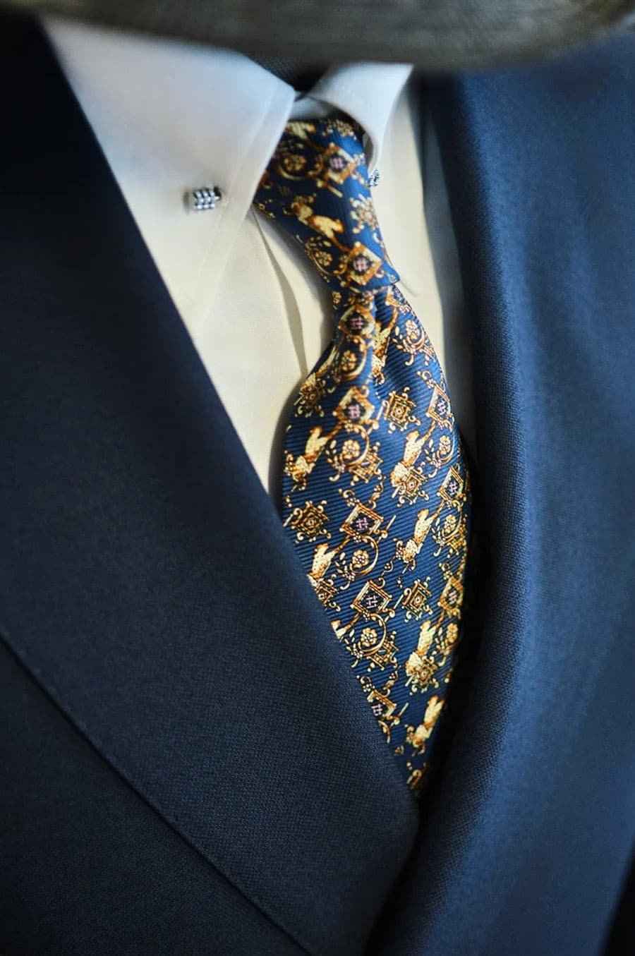 Bộ Vest Xanh Navy Cúc Đồng 4