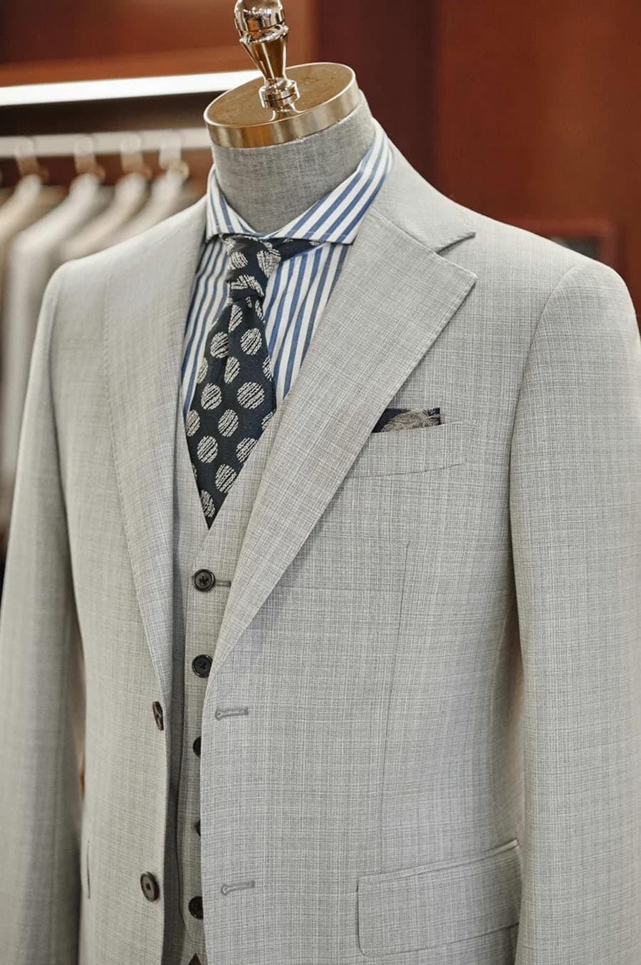 Bộ Vest Ghi Sáng 3