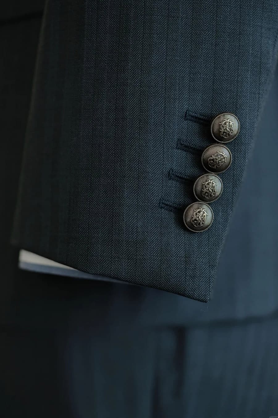 Bộ Vest Xanh Rêu Cúc Đồng 4