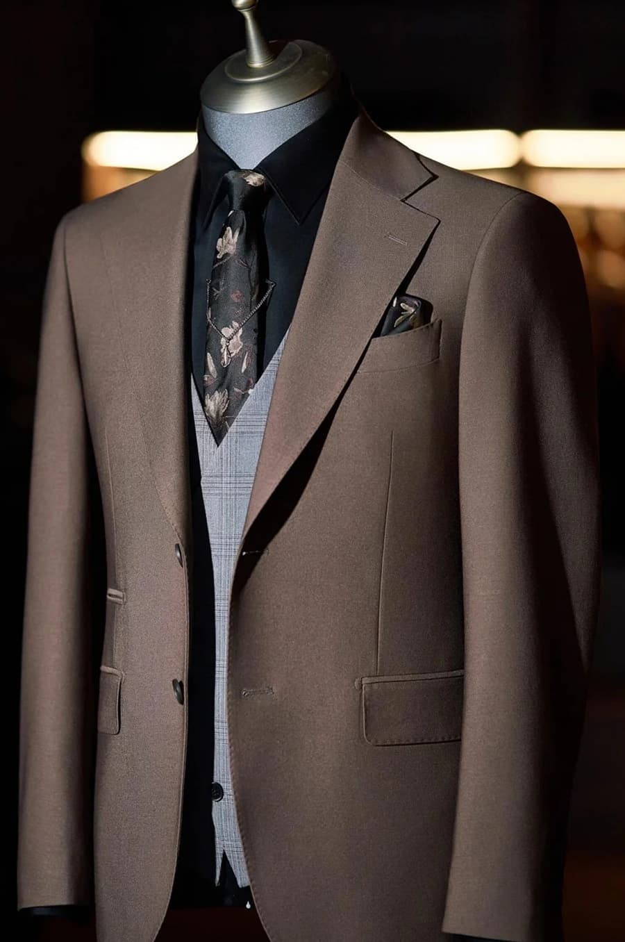 Bộ Vest Nâu Đất 1