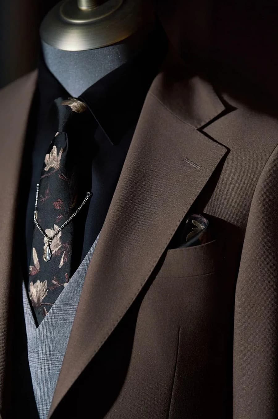 Bộ Vest Nâu Đất 3