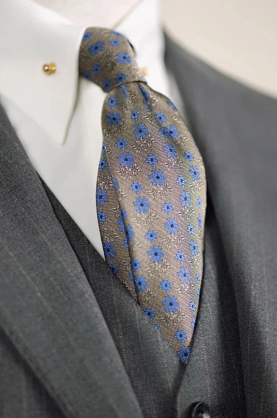 Bộ Vest Xám Lông Chuột 2